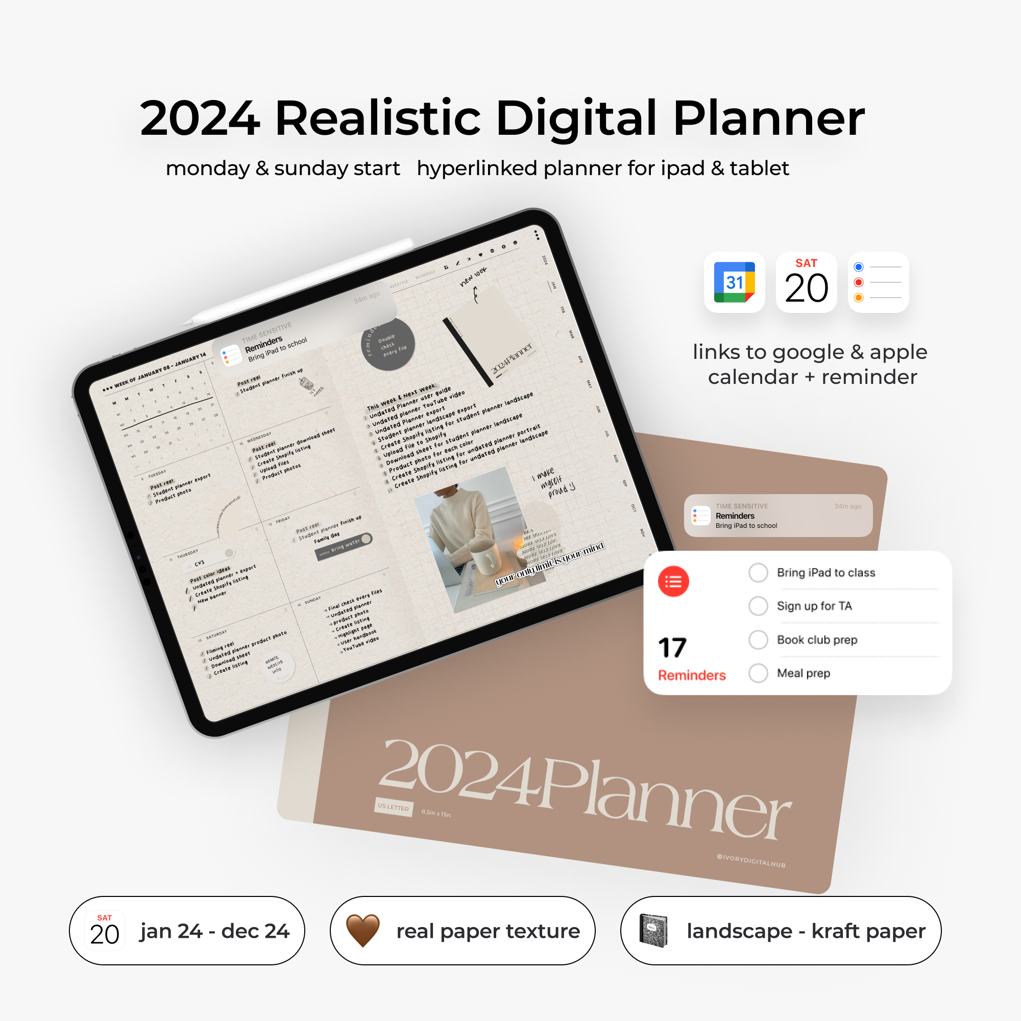 Planning 2024 for beginners : The Realisitic Way 