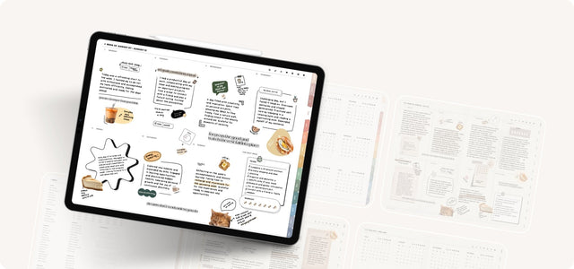 2023-2024 All-in-One Digital Planner - IvoryDigitalHub - Digital Planners | Digital Notebooks | Digital Stickers | Digital Templates