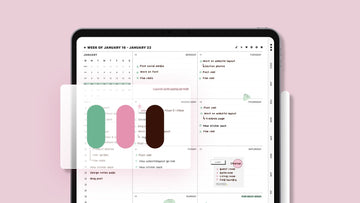 Color palettes for digital note-taking and digital planner #11 - IvoryDigitalHub - Digital Planners | Digital Notebooks | Digital Stickers | Digital Templates