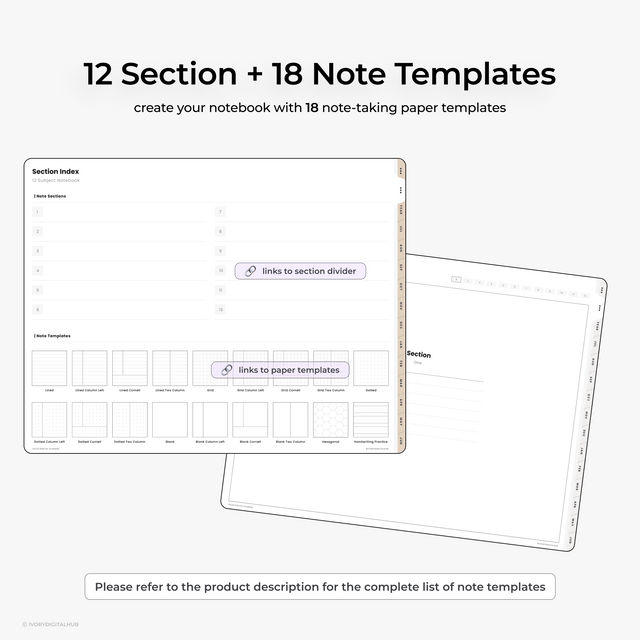 2024-2025 Midyear Digital Planner - Landscape