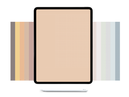 Digital Cornell Note Templates - Pastel Juice