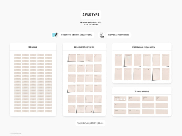 Digital Stickers, Digital Planner Stickers, Planner Stickers, Realistic Sticker, Daily Sticker, GoodNotes Stickers