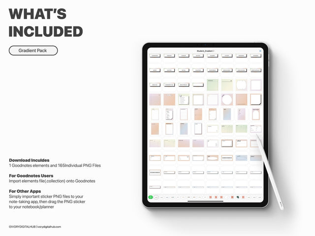 Digital Stickers, Digital Planner Stickers, Planner Stickers, Student Sticker, Daily Sticker, GoodNotes Stickers